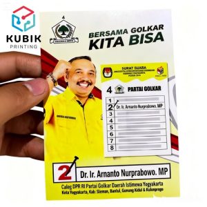 Selebaran Caleg Murah